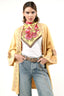 Juliette Embellished French Terry Kimono Jacket