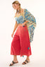 Crafted Hand-Stitched Silk Scarf