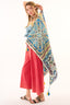 Crafted Hand-Stitched Silk Scarf
