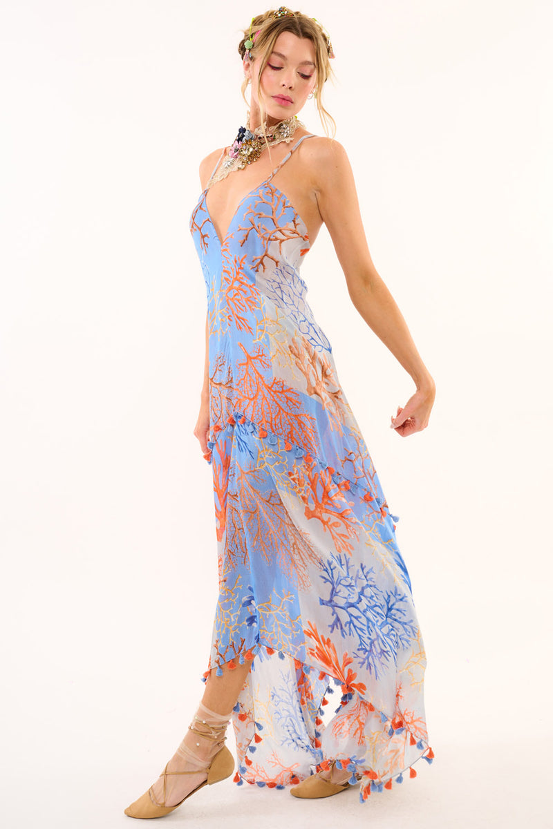 Coral Fields Dress