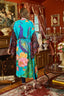 Fantasy Aqua Peacock Kimono