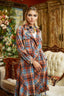 Sweet November Plaid Trench Coat