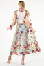 Jade Embroidered Mesh Duster