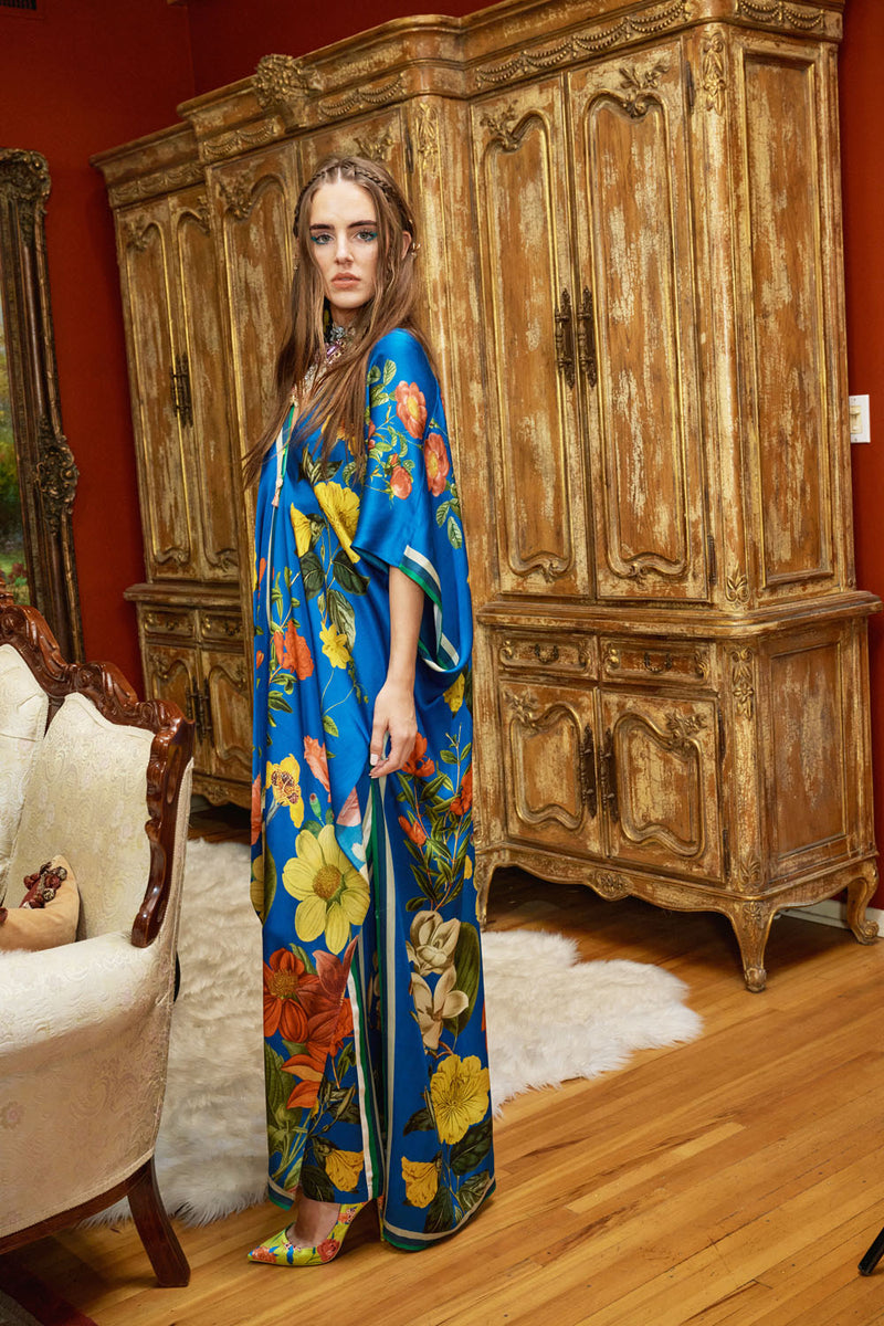 French Riviera Maxi Kimono