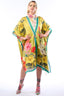 French Riviera Hand-Beaded Kimono