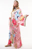 The Legend Of The Crane Maxi Kimono