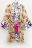 Ibiza Embellished Mesh Kimono