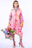 Tropical Mood Hand-Beaded Kimono/Topper