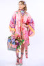 Tropical Mood Hand-Beaded Kimono/Topper