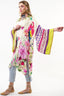 Tropical Mood Hand-Beaded Kimono/Topper