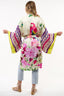 Tropical Mood Hand-Beaded Kimono/Topper