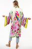 Tropical Mood Hand-Beaded Kimono/Topper