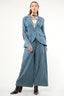 Alaia Stripe Denim Blazer