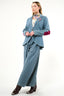 Alaia Stripe Denim Blazer