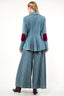 Alaia Stripe Denim Blazer