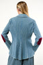 Alaia Stripe Denim Blazer