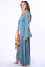 Alaia Stripe Denim Blazer