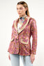 Renaissance Silk Jacquard Blazer