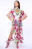 Holiday Of Love Embroidered Mesh Kimono / Topper