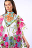 Holiday Of Love Embroidered Mesh Kimono / Topper