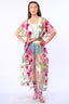 Holiday Of Love Embroidered Mesh Kimono / Topper