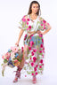 Holiday Of Love Embroidered Mesh Kimono / Topper