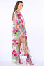 Holiday Of Love Embroidered Mesh Kimono / Topper