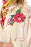 Amora Chiffon Hand - Embellished Blouse / Top