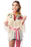 Amora Chiffon Hand - Embellished Blouse / Top