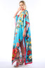 Floral Garden Maxi Kimono