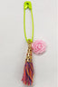Tasseled Floral Pin