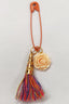 Tasseled Floral Pin