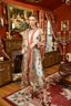 Jade Embroidered Mesh Duster
