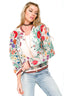 Bellezza Embroidered Ivory Jacket
