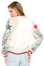 Bellezza Embroidered Ivory Jacket