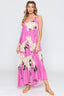 Cranes of Heaven Maxi Dress