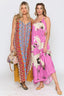 Cranes of Heaven Maxi Dress