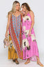 Cranes of Heaven Maxi Dress