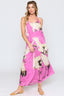 Cranes of Heaven Maxi Dress