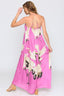 Cranes of Heaven Maxi Dress