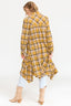 Coco Plaid Trench Coat