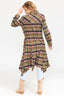 Coco Plaid Trench Coat