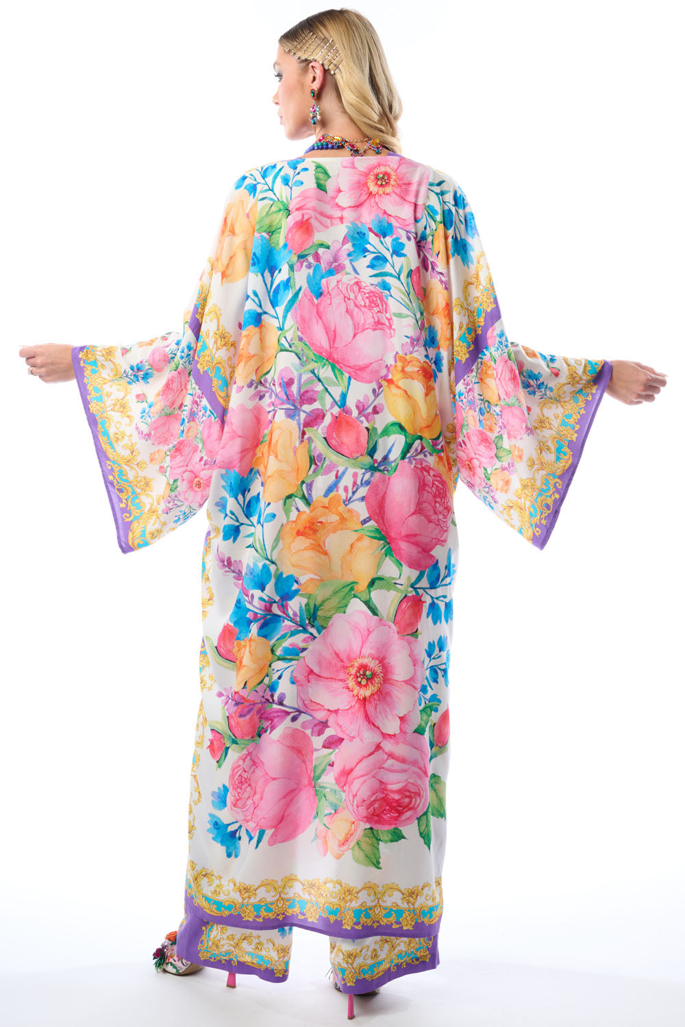 Blossom Maxi Kimono