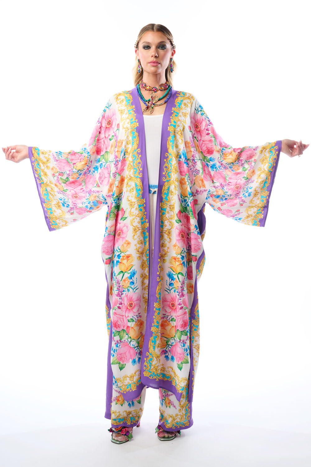 Blossom Maxi Kimono