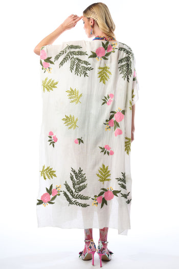 Miss April Embroidered Kimono