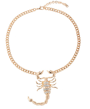 Scorpio Pendant Necklace