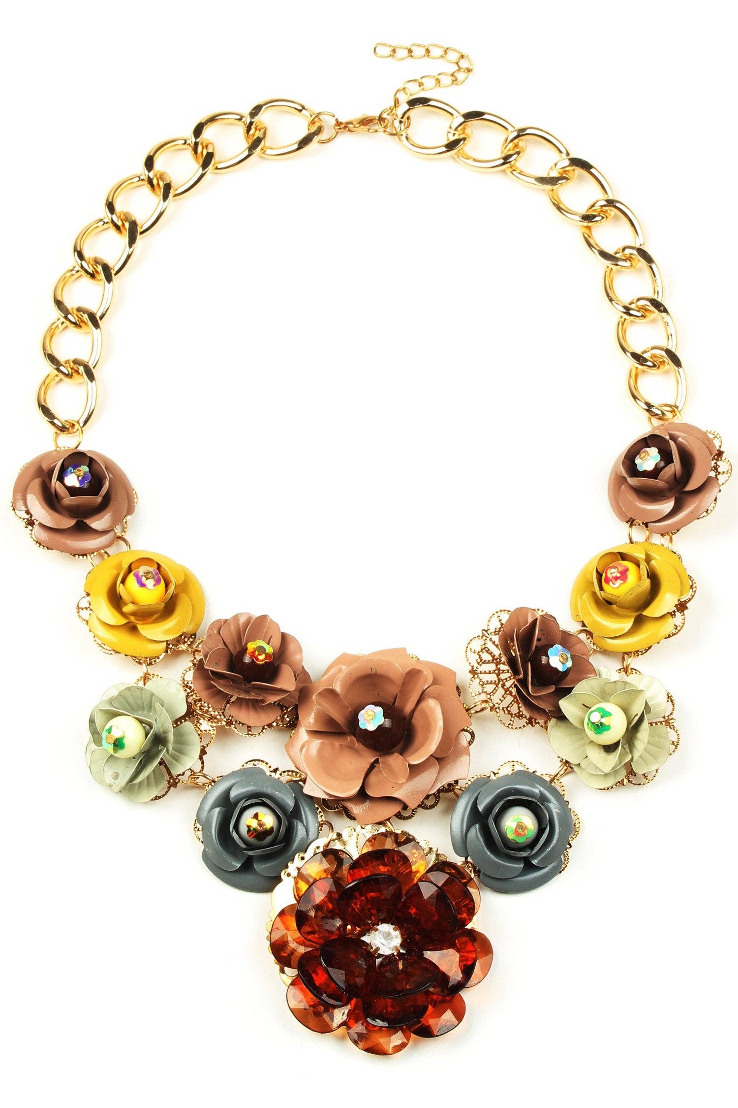 Bonfilia Necklace Taupe