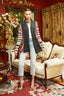 Red Stripe Cardigan