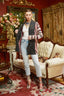 Red Stripe Cardigan