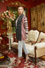 Red Stripe Cardigan